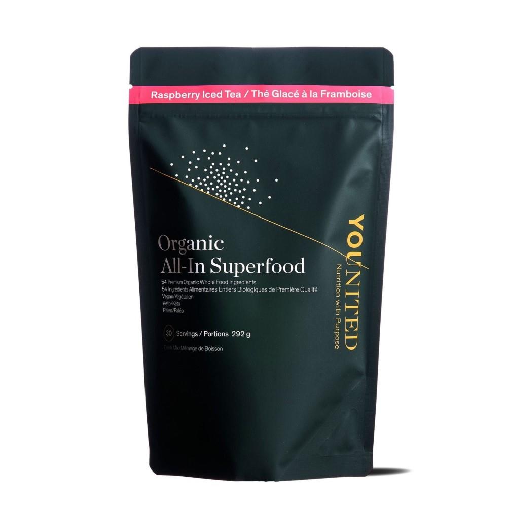 SUPERFOOD DRINK MIX - RASPBERRY ICED TEA / 292g