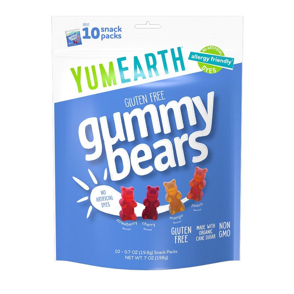 GUMMY BEARS - 10 x 20g SNACK PACKS