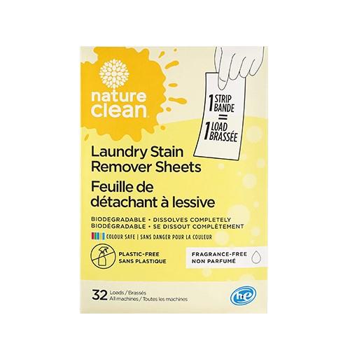 NATCLE LAUNDRY SHEETS STAIN RE 32 LOADS