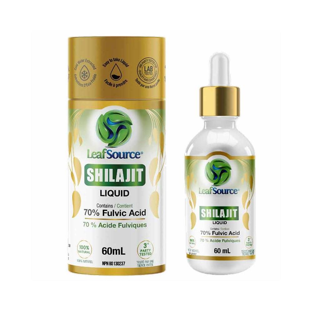 LEAFSOURCE SHILAJIT LIQUID - 60ml