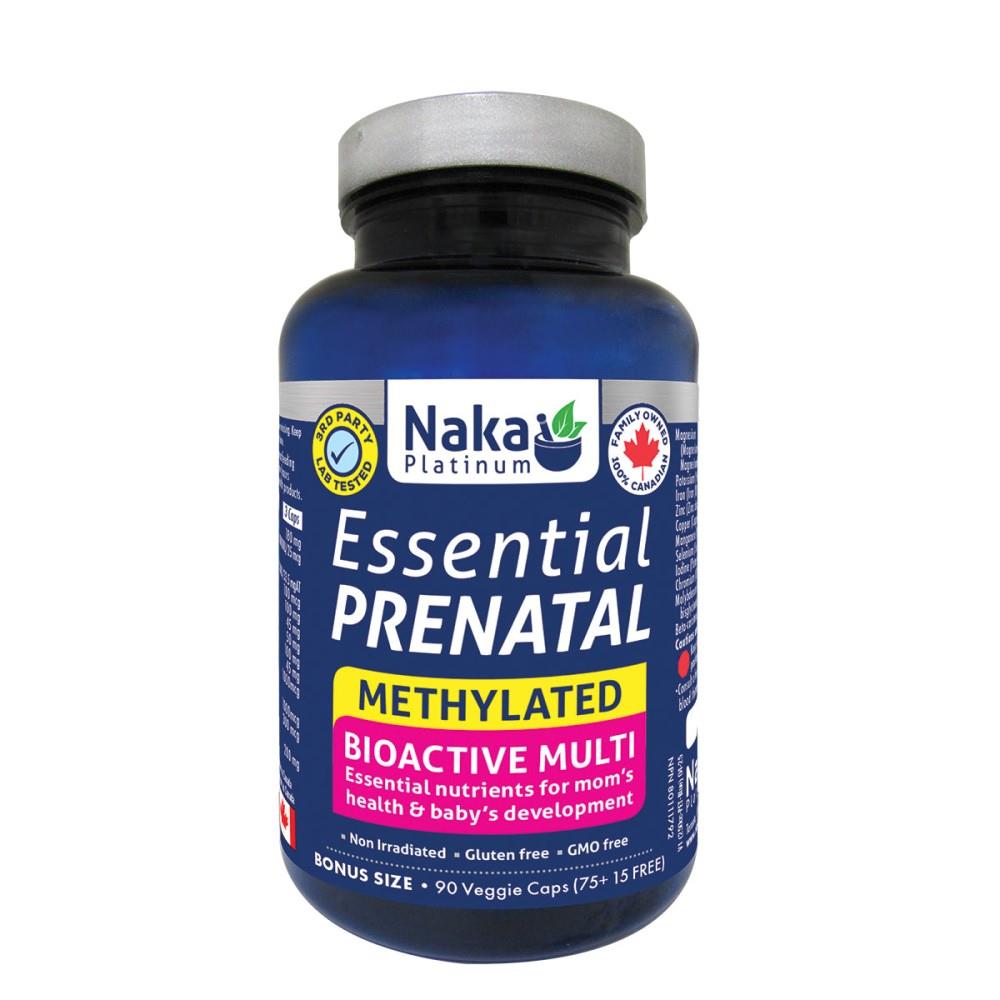 NAKA PRENATAL MULTI METHYLATED - 90 VCAPS