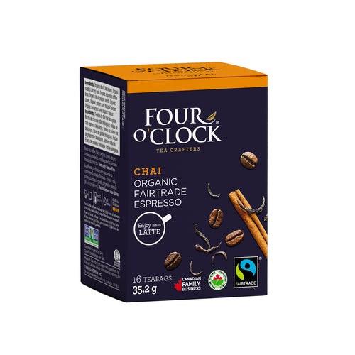 BLACK TEA CHAI ESPRESSO - 16 TEA BAGS