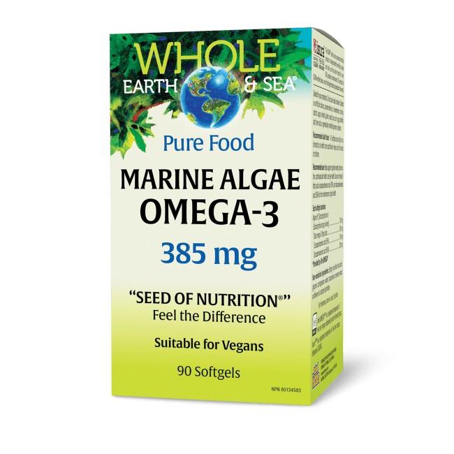MARINE ALGAE OMEGA-3 - 385mg / 90 SOFTGELS
