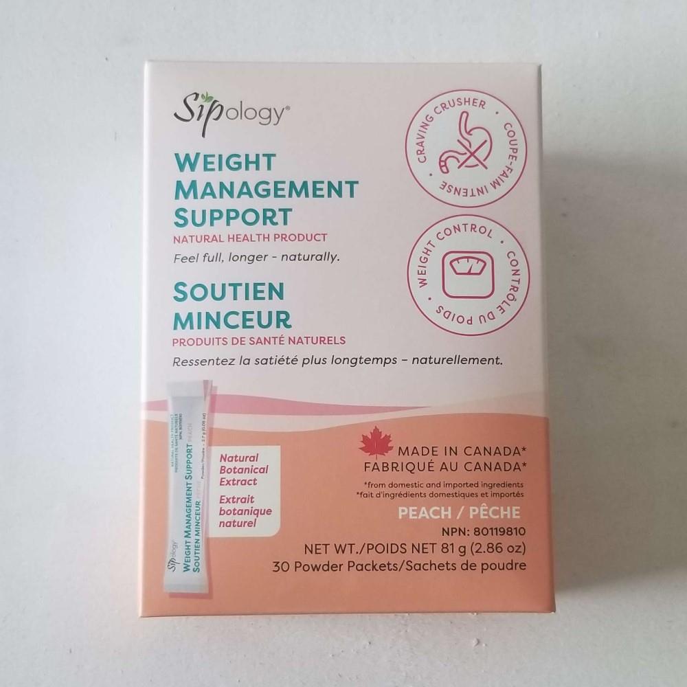 WEIGHT MANAGEMENT SUPPORT POWDER - PEACH / 30 x 2.7g PACKETS