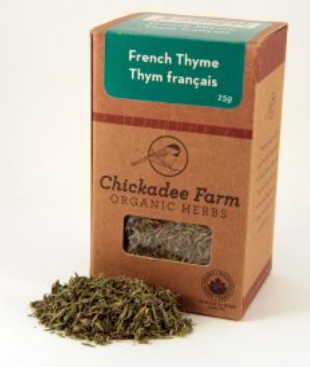CHICKADEE FARM THYME FRENCH ORGANIC, 40G