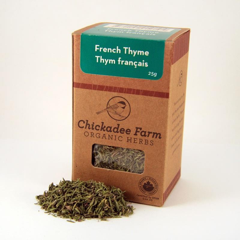 CHICKADEE FARM THYME FRENCH ORGANIC, 40G