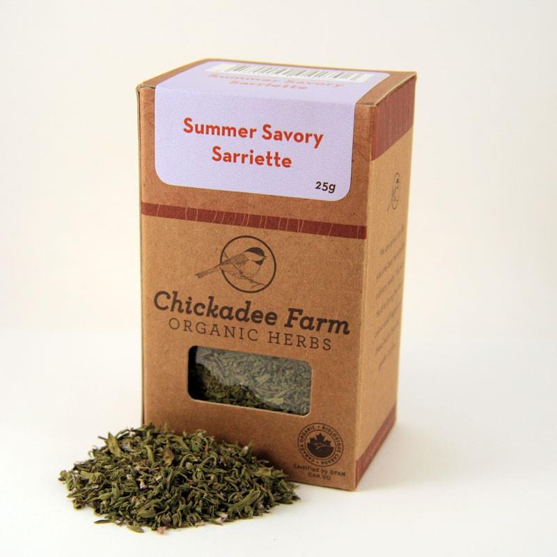 CHICKADEE FARM SUMMER SAVORY ORGANIC, 25G
