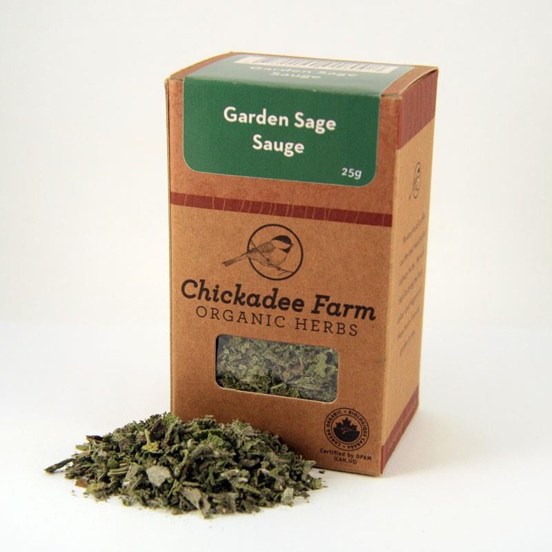 CHICKADEE FARM SAGE GARDEN ORGANIC, 25G