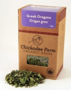 CHICKADEE FARM OREGANO GREEK ORGANIC, 25G
