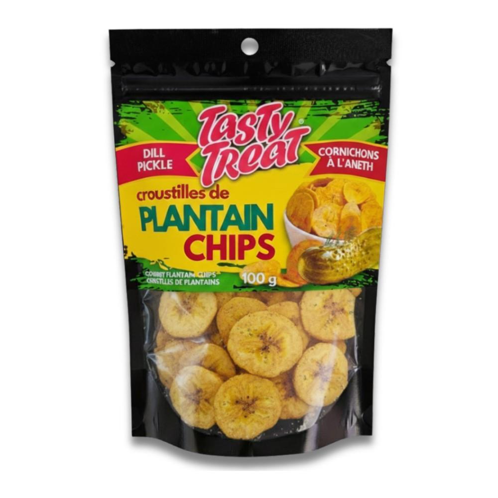 PLANTAIN CHIPS - DILL / 100g