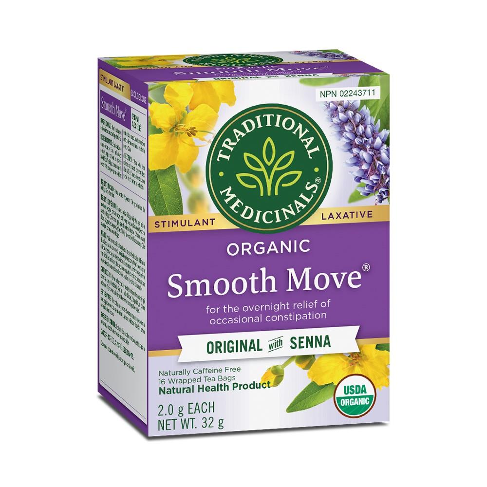 TRADITIONAL MEDICINALS TEA SMOOTH MOVE SENNA - 16 BAGS