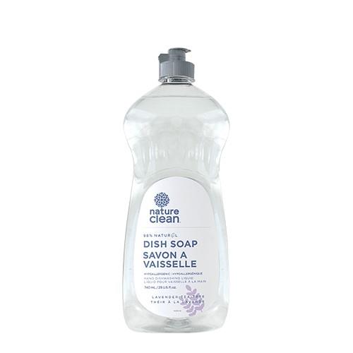 NATURE CLEAN DISH SOAP LAV/TEATREE, 740ML