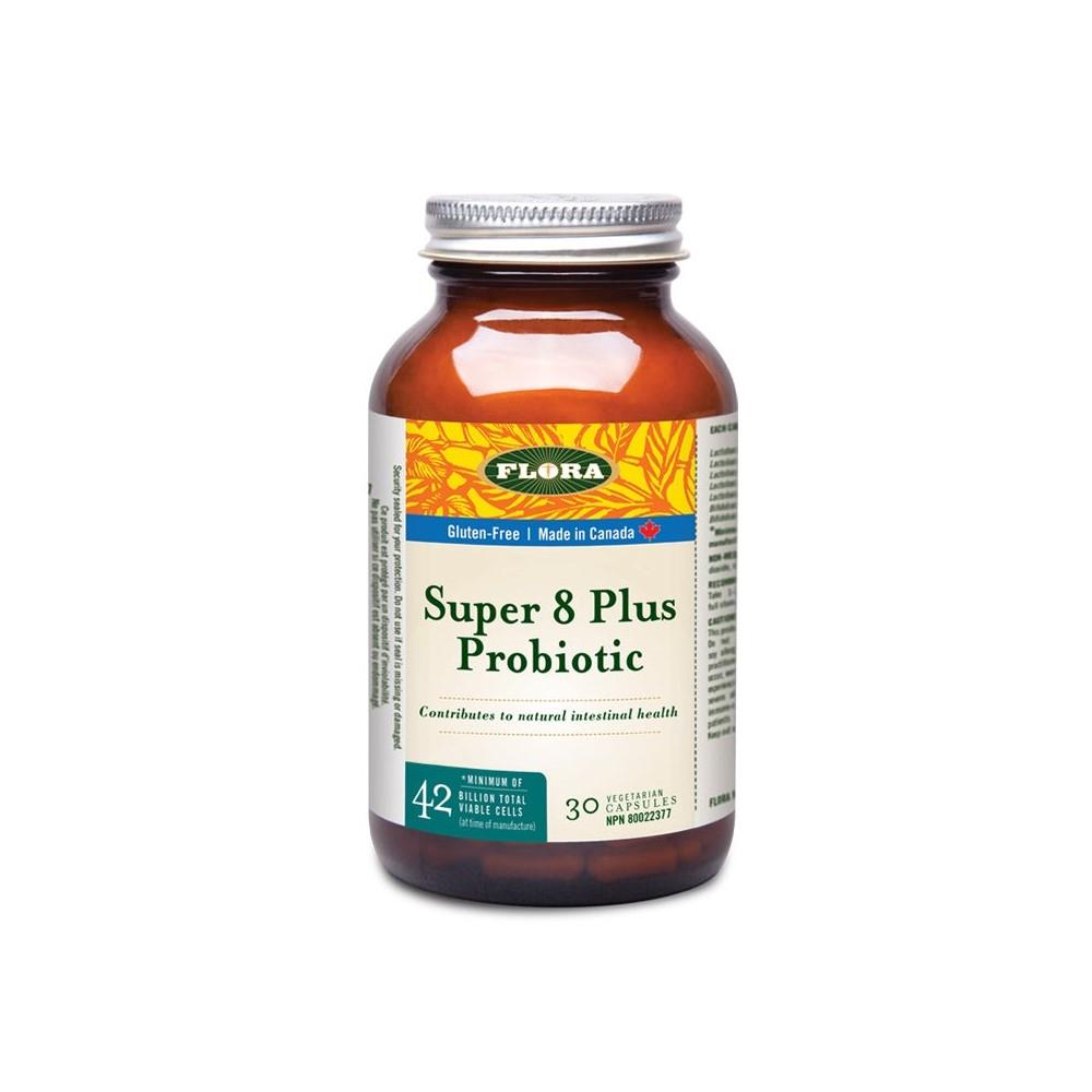 FLORA SUPER 8+PROBIOTIC 25B - 30 caps