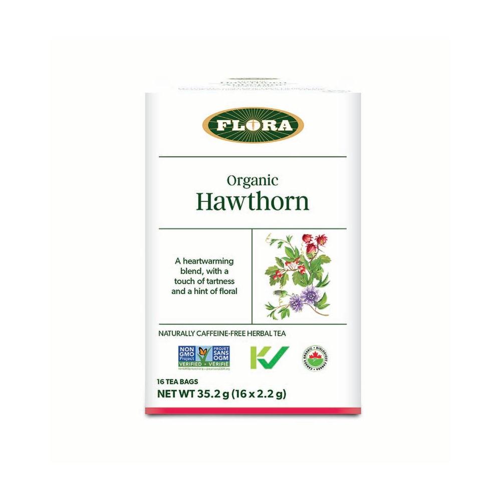 FLORA TEA HAWTHORN - 16 TBAGS