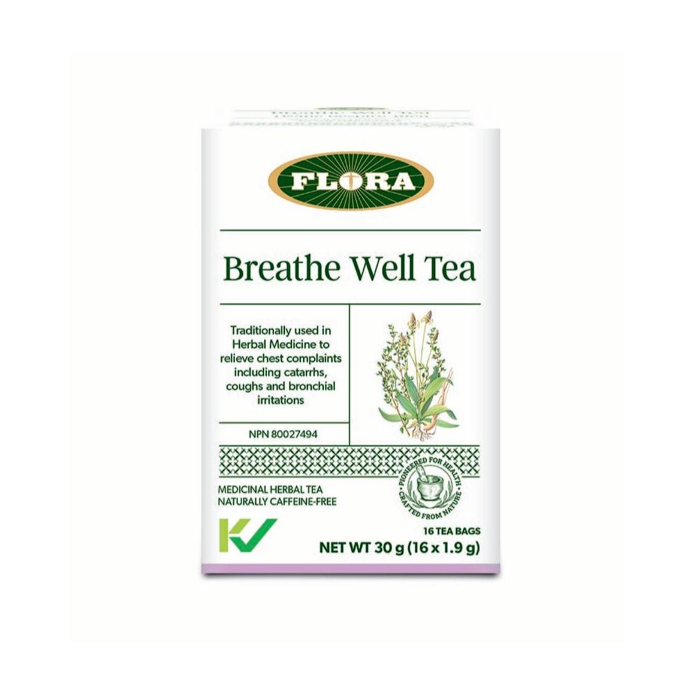 FLORA TEA BREATHE WELL - 16 TBAGS
