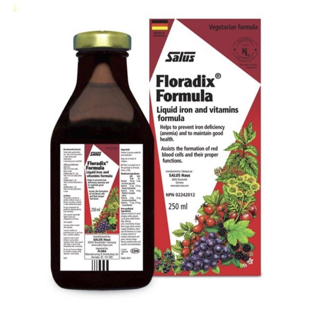 Salus Floradix Liquid Iron Formula - 250ml