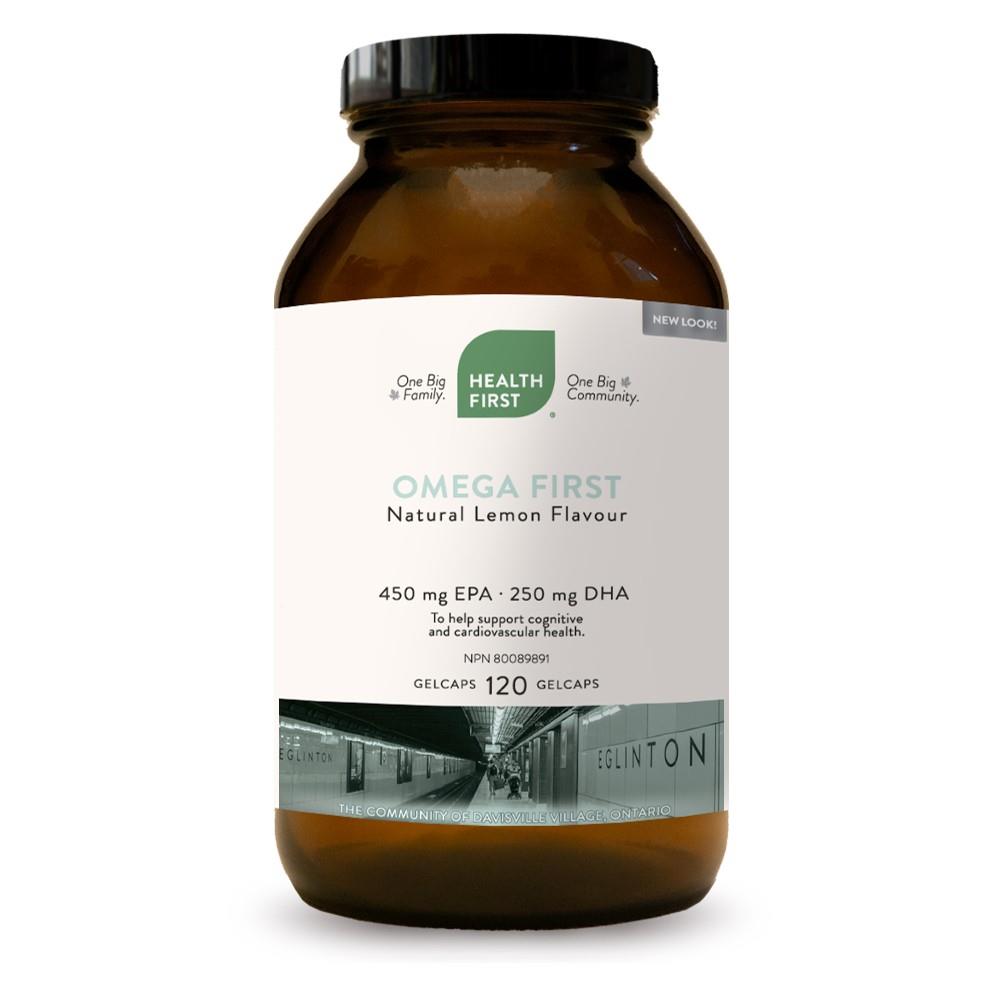 Omega-First Super Strength - 1200 mg / 120 Gel Capsules