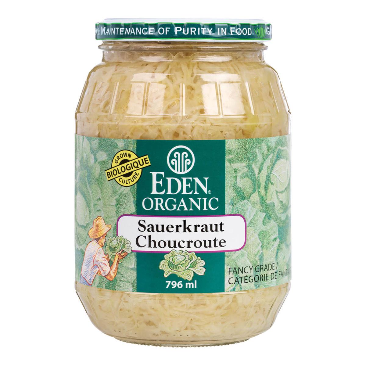 EDEN ORGANIC SAUERKRAUT ORGANIC, 796ML