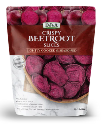 DJ&A BEETROOT SLICES CRISPY 70G