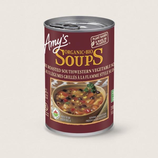 ORGANIC FIRE ROASTED SOUTHWEST VEGETABLE SOUP - 398ml