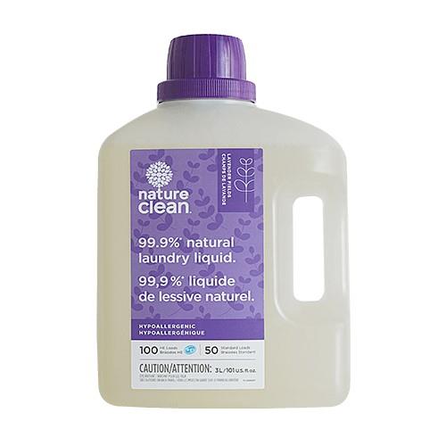 NATURE CLEAN LAUNDRY LIQUID LAVENDER, 3L