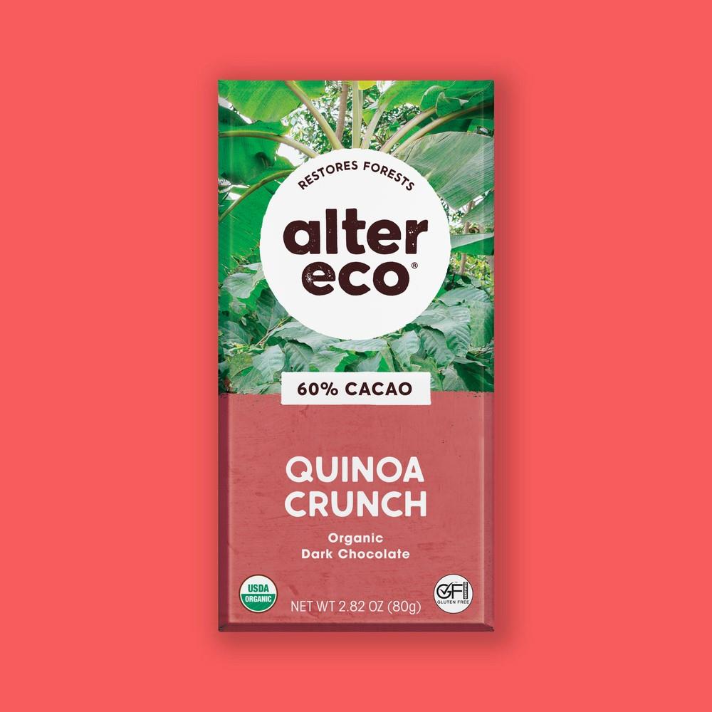 DARK CHOCOLATE BAR - QUINOA CRUNCH / 80g
