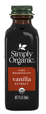 SIMPLY ORGANIC VANILLA EXTRACT ORGANIC, 59ML