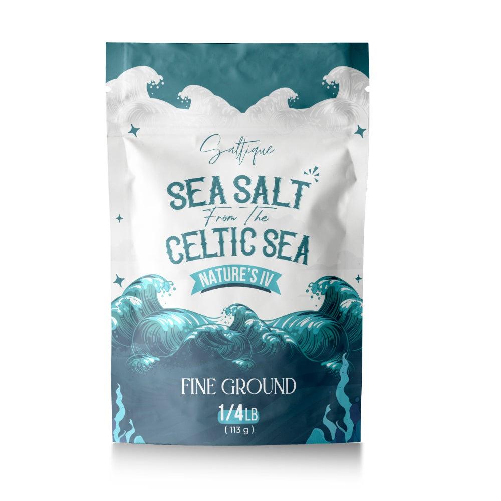 SALTIQUE CELTIC SEA SALT FINE GROUND - 113g