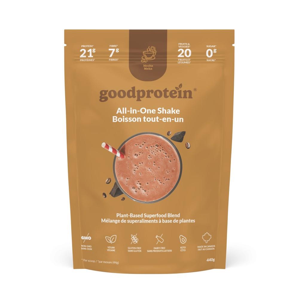 PLANT PROTEIN ALL IN ONE - MOCHA / 440g