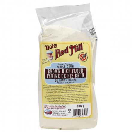 BOBS RED MILL FLOUR BROWN RICE GF - 680 g