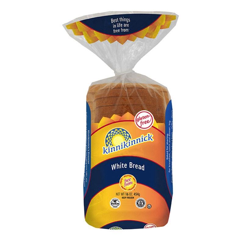 KINNIKINNICK BREAD WHITE SANDWICH 454g