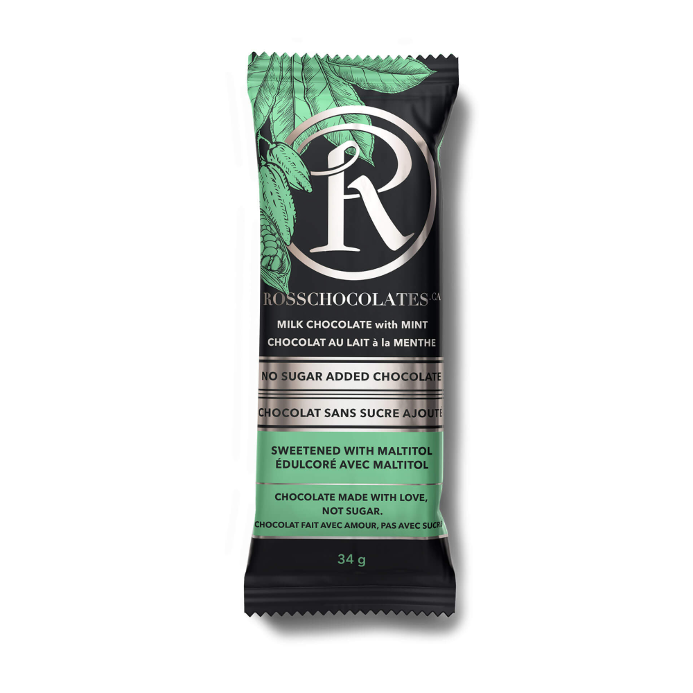 ROSS BAR CHOC MINT, 34G