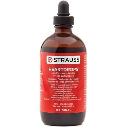 STRAUSS HERB COMPANY HEART DROPS , 225ML