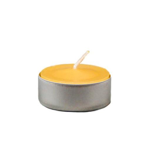 HC BEESWAX TEALIGHT ALUMINIUM CASE