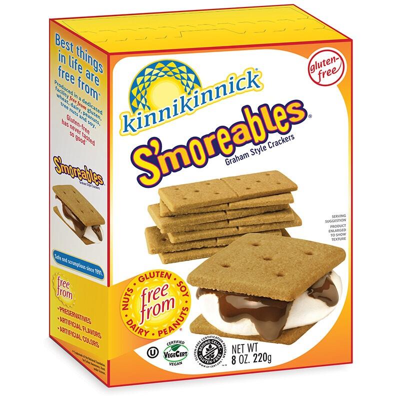 KINNIKINNICK S'MOREABLES GRAHAM CRACKER , 220G