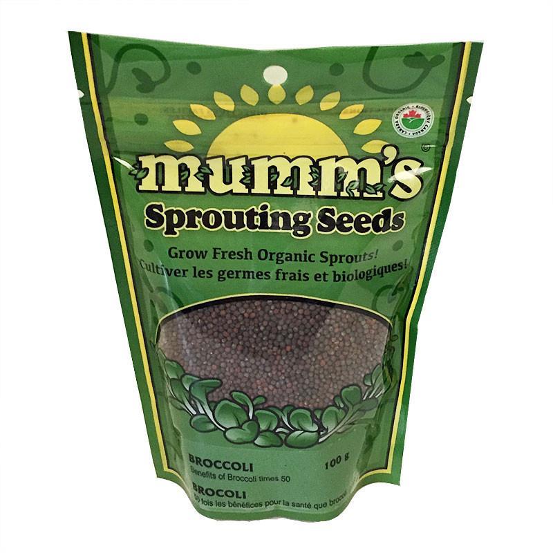 MUMM'S SPROUTING SEEDS SEEDS BROCCOLI, 100G