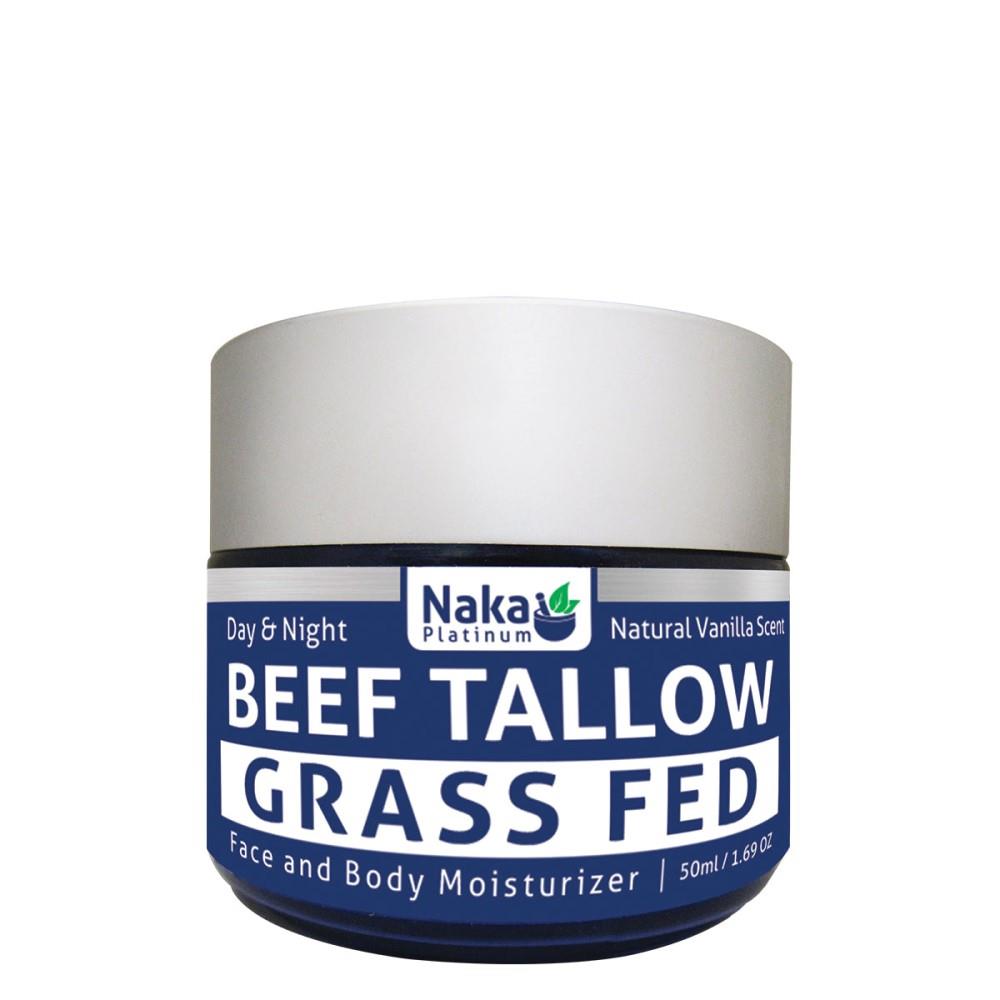 BEEF TALLOW FACE & BODY MOISTURIZER - VANILLA / 50ml