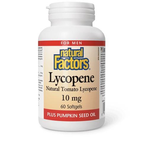 Lycopene, 10mg, 60 Softgels with Pumpkin Seed Oil