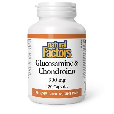 Glucosamine & Chondroitin Sulfate, 900mg, 120Caps