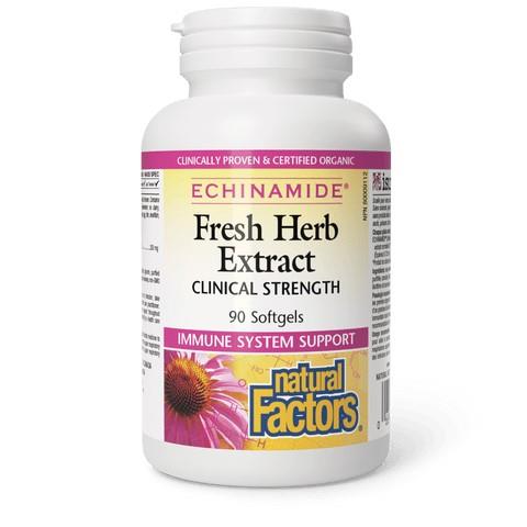 Echinamide Fresh Herb Extract, Clinical Strength, 90 Softgels