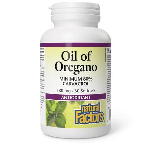 Oil of Oregano, 180mg, 30 softgels
