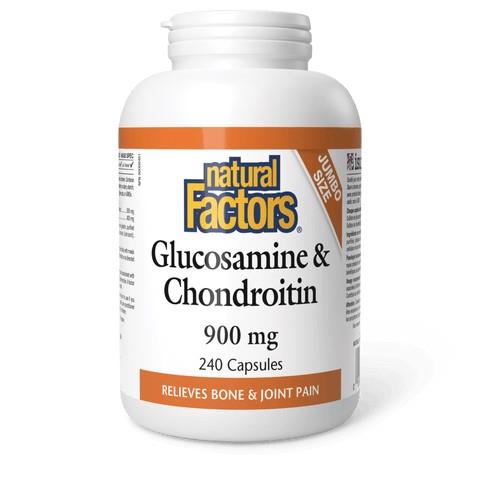Glucosamine & Chondroitin Sulfate, 900mg, 240Caps