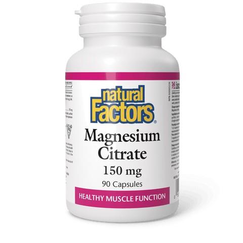 Magnesium Citrate 150mg - 90 Caps
