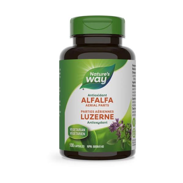 Organic Alfalfa Aerial Parts 405mg - 100 Caps