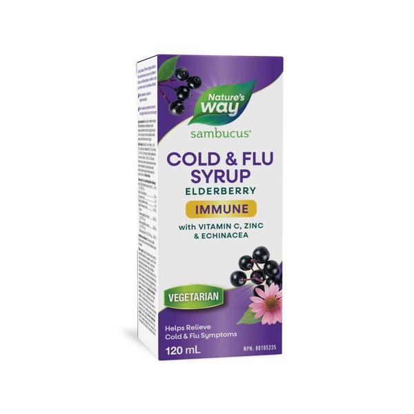 NW SAMBUCUS COLD & FLU SYRUP - 120ml