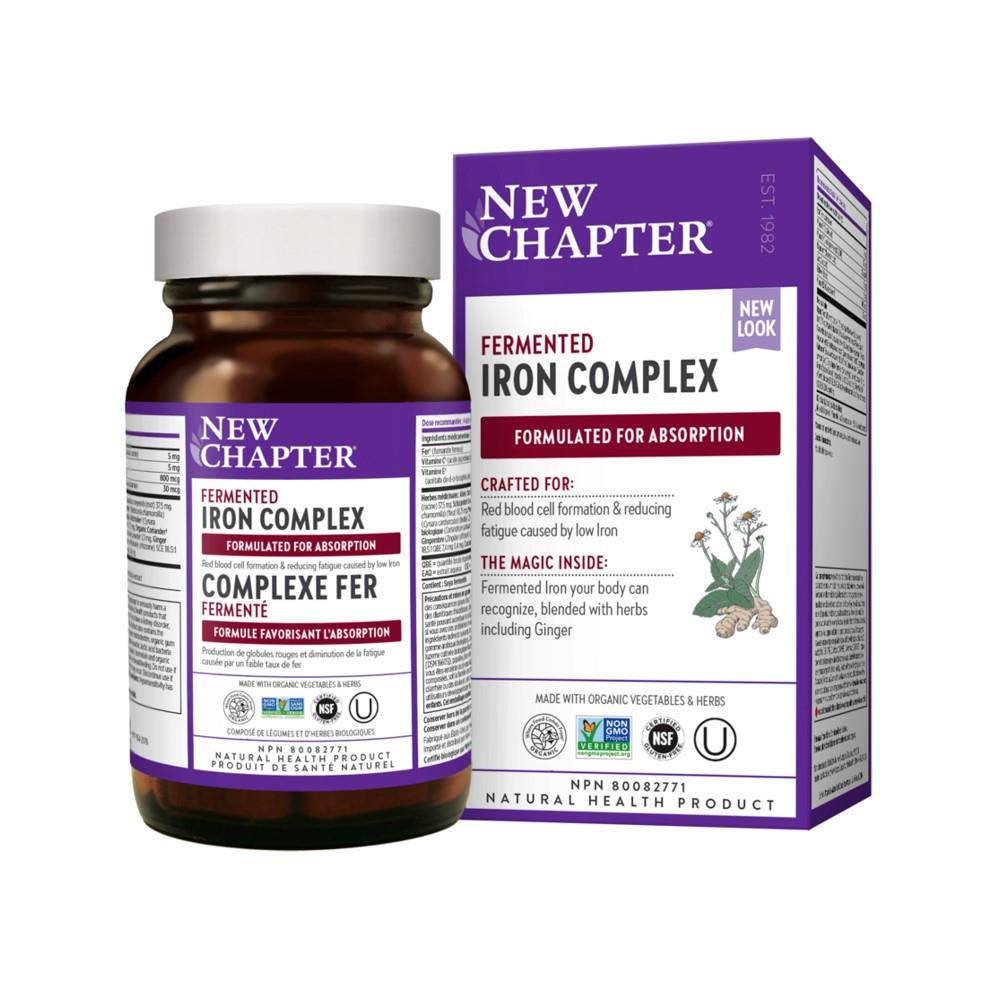 NC IRON COMPLEX FERMENTED - 60 TABS