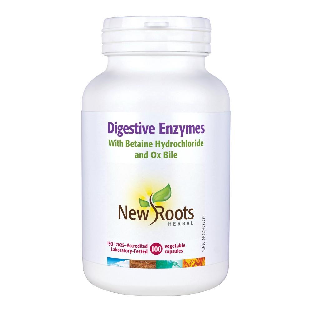 NR DIGESTIVE ENZYMES W BETAINE, 100CAPS