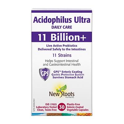 NEW ROOTS ACIDOPHILUS ULTRA 11BIL , 11BIL / 30VCAPS