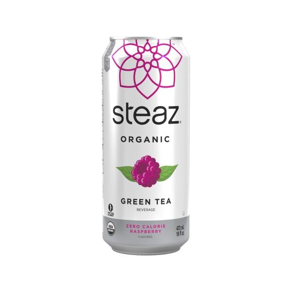 STEAZ TEA ZERO RASPBERRY, 473ML