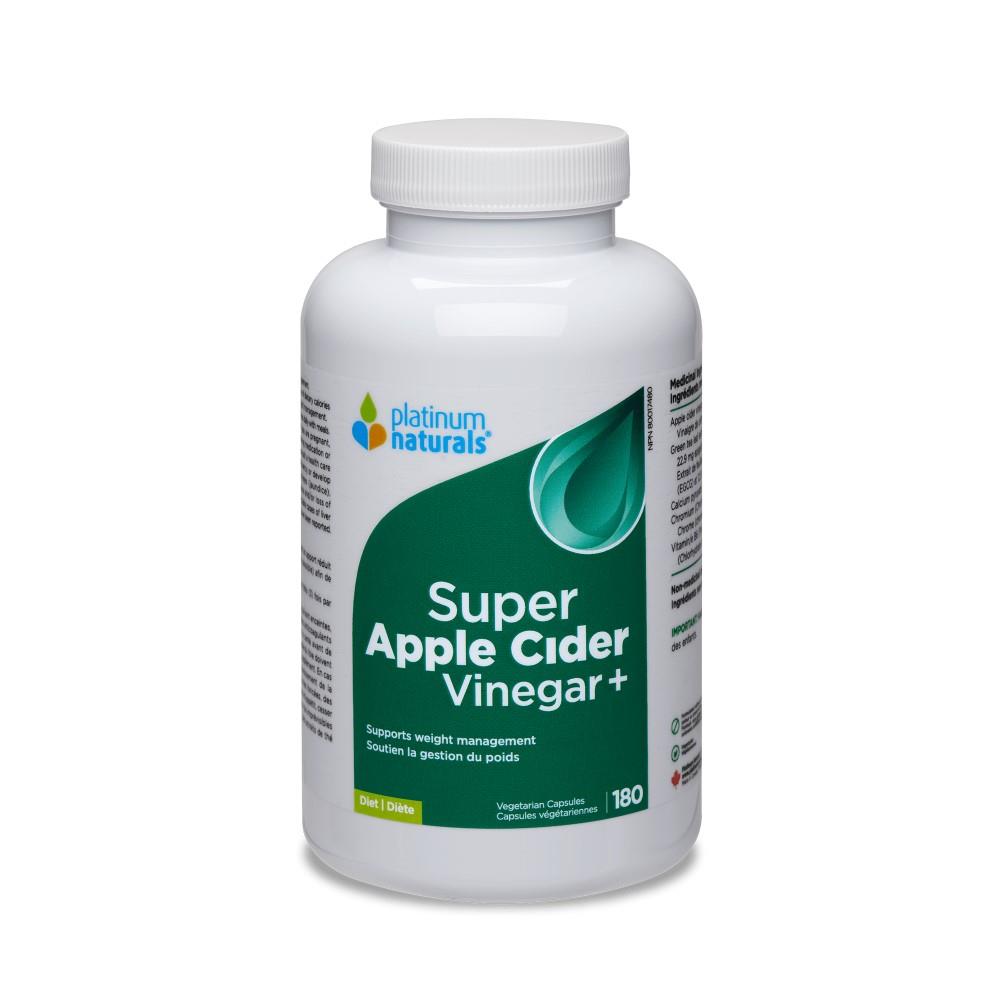Super Apple Cider Vinegar + Diet - 180 Vegetarian Caps